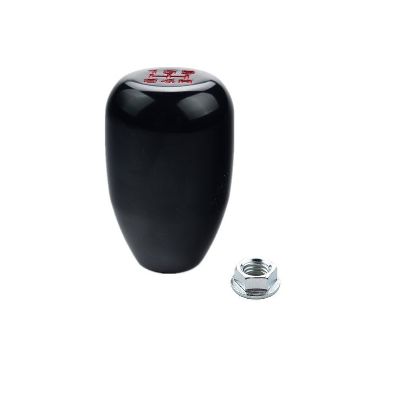 DEWHEL 5 سرعات مقبض ناقل الحركة اليدوي M12x1.25 برغي على الألومنيوم الأسود - Image 2